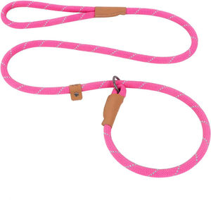 Nilon kuat 0.8cm pelatihan Slip tali anjing timbal dengan Toggle Stopper aksesoris hewan peliharaan - Product Image 3