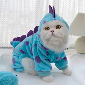 Tuta di dinosauro carino per piccolo cane o gatto - Product Image 3