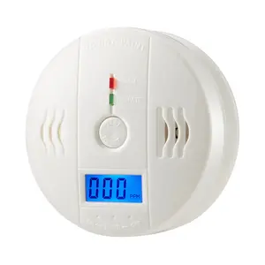 LCD CO Sensor Work alone Built-in 85dB siren sound Independent Carbon Monoxide Poisoning Warning Alarm Detector