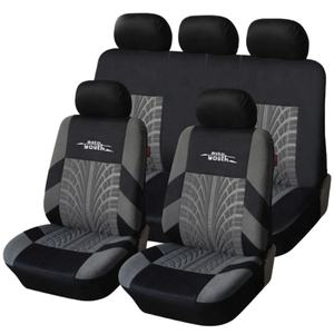 Housses de siège auto universelles toutes saisons ST personnalisées, ensemble complet 9 pièces, 5% VLT, garantie 1 an, fabriquées en polyester durable - Product Image 2