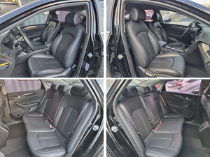 Voiture d'occasion coréenne noire 2015, berline de taille moyenne, essence, propre, abordable, avec caméra de navigation, pour l'exportation - Product Image 5