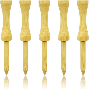 Bamboo <b>Golf</b> Tees 80mm Durable Wood Tee For Outdoor Practice - Product Image 1