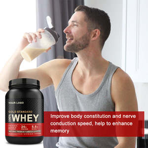 OEM סיטונאי 100% חלבון מי גבינה בידוד אבקת חלבון מי גבינה תווית פרטית - Product Image 5