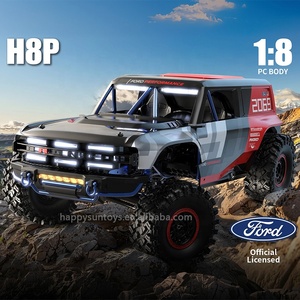 MJX h8p quy mô 1:8 Bronco r Được cấp phép 4WD RC rock crawler với động cơ không chổi than 80A <span class=keywords><strong>ESC</strong></span> <span class=keywords><strong>3S</strong></span> Hợp kim nhôm off road xe từ xa - Product Image 1