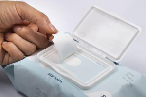 一次性可水洗可生物降解竹天然棉有机婴儿湿巾 - Product Image 3