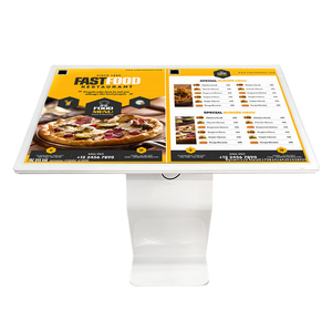 Công suất cảm ứng chu kỳ với kính cường lực ngang miễn phí đứng màn hình quảng cáo kích thước lớn hiển thị LCD kiosk tương tác - Product Image 4