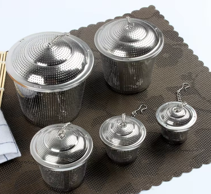 9.8cm stainless steel infuser