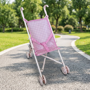 Apexcel Luxury Doll Buggy Stroller Pram Jogger Toy Combi OEM ODM Baby Highchair Tandem Carrier Wagon <b>Plastic</b> Metal EN71 - Product Image 3