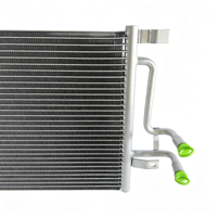 Pièces automobiles Système de refroidissement Condenseur en aluminium OEM CNHC15-19710-AA Modèle FLA499 Garantie 1 an pour JMC Teshun N520 Diesel Van