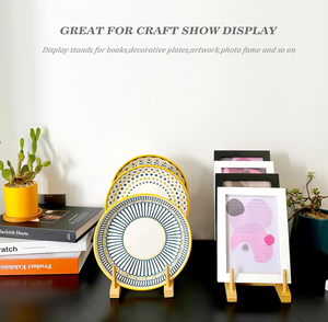 Égouttoir <span class=keywords><strong>à</strong></span> vaisselle moderne multi-niveaux en bambou écologique, support de rangement polyvalent en bois pour ustensiles - Product Image 5