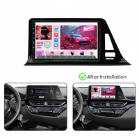 Radio para Auto Qualcomm de 9 Pulgadas y 8 Núcleos, Compatible con DSP, Carplay, Android Auto, WiFi Integrado, Bluetooth, Reproductor Estéreo, Cámara de Reversa para CHR