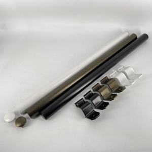 Moderno Popular BH Modular Aluminio ADA Pasamanos Escalera redonda Pasamanos Sistema de barandilla de aluminio Balaustradas y pasamanos - Product Image 4