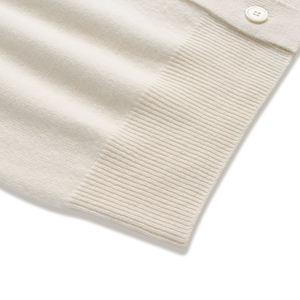 Townkana Cardigan Casual in pura lana 100% stile giapponese con scollo a V serie maglione ricamato da <span class=keywords><strong>donna</strong></span> maglione bianco invernale - Product Image 5