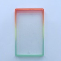 Protection de carte gradée transparente JO-TC-09 en TPU brillant et mat avec plaque PC