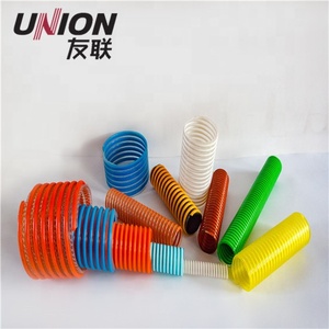 خرطوم شفط صناعي للرمال والحصى والطين، خرطوم شفط مرن كبير القطر 6 بوصات من البي في سي - Product Image 6
