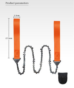 Sierra <span class=keywords><strong>de</strong></span> alambre <span class=keywords><strong>de</strong></span> bolsillo portátil <span class=keywords><strong>de</strong></span> 24 pulgadas, herramienta <span class=keywords><strong>de</strong></span> recorte <span class=keywords><strong>de</strong></span> jardín <span class=keywords><strong>de</strong></span> acero al manganeso <span class=keywords><strong>de</strong></span> 11 dientes con cremallera <span class=keywords><strong>de</strong></span> mano para acampar al aire libre y senderismo - Product Image 3