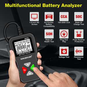 KINGBOLEN BM550 6V 12V 24V Car Motorcycle <b>Battery</b> <b>Tester</b> 100-2000 Analyzer Charging Electronic Measuring Instruments BM550 Batte - Product Image 4