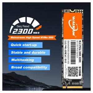 قرص صلب SSD نوع M.2 NVMe بسعر المصنع، PCIe Gen3.0x4، سعات اختيارية 128 جيجابايت و256 جيجابايت و512 جيجابايت - Product Image 2