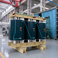 Transformateur industriel triphasé à trois enroulements multi-tensions LUTE SCB-6500/37 6500 kVA 37 kV 0,69 kV 3 kV 50 Hz en résine époxy coulée
