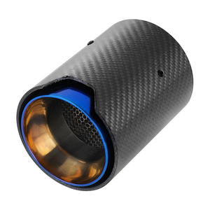 Embouts d'échappement en fibre de carbone M Performance pour <span class=keywords><strong>BMW</strong></span> F30 330i F32 F36 440i F80 F82 F87 M2 M3 M4 - Product Image 4