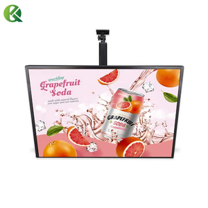 Hình chữ nhật hình nhôm siêu mỏng 9mm <span class=keywords><strong>LED</strong></span> Bảng menu quảng cáo trung tâm mua sắm nhà hàng tiếp thị Điện Ảnh treo màn hình - Product Image 1