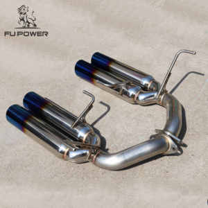 2015 + Échappement Subaru WRX/STI <span class=keywords><strong>VA</strong></span> AxleBack avec embout à paroi simple en titane - Product Image 5