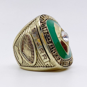 แหวนแชมป์กรีนเบย์แพคเกอร์ส ปี 1965 NFL ซูเปอร์โบวล์ แชมป์โลก เครื่องประดับสำหรับทุกเพศ ทำจากโลหะผสมชุบ - Product Image 2