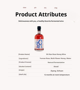 Rượu mật ong, hương hoa mật ong, rượu có độ cồn thấp - Product Image 3