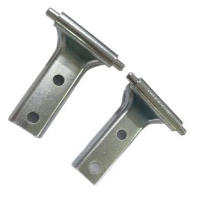 Charnières pour porte d'armoire de commutation, fer zingué, épaisseur 2 mm, modèle GLBK410027R1 - Product Image 4