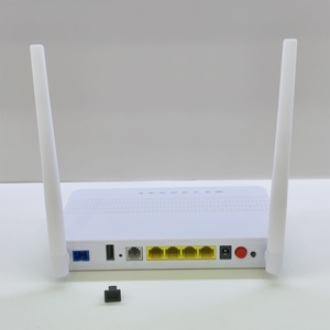 2.4G WiFi รองรับ OEM 1G3F XPON ONU พร้อม USB POTS ชุดอุปกรณ์เครือข่ายใยแก้วนำแสง FTTH ONU ONT - Product Image 4