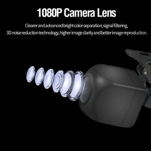 Sostituzione del Driver per visione notturna ad alta risoluzione Ahd 1080P retromarcia Wide Angel impermeabile Back Up telecamera per retromarcia per auto - Product Image 5