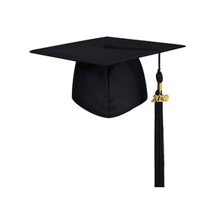 Personalizado 2024 Unisex <span class=keywords><strong>University</strong></span> College Bachelor Graduation Caps Vestidos para niños y adultos Fiesta apropiada con borla - Product Image 1