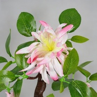 LED-Chrysanthemenbaum-Licht mit Doppel-USB-Ladeanschluss, Batteriebetrieben, Touch-Dimmer, Tischdekoration, Innenbeleuchtung