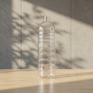 ขวดน้ำพลาสติกใส PET ทรงกระบอก ฝาเกลียว สำหรับบรรจุเครื่องดื่ม - Product Image 1