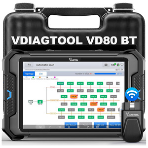Stock USA VDIAGTOOL VD80BT Outil de diagnostic automobile et de programmation ECU tout-en-un, machine de diagnostic automobile pour véhicules - Product Image 1