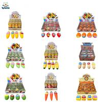 Jouet interactif anti-stress en gros pour fabricants, en forme de fruit ou d'arachide, grande bouche, jouet personnalisé pour enfants, cadeau CPC