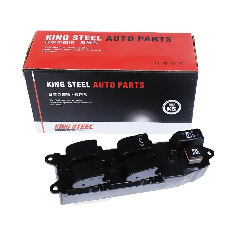 Bộ Điều Khiển Cửa Sổ Điện Tự Động KING STEEL, Công Tắc Điều Khiển Nâng Cho Xe Toyota Corolla 1995 84820-12340