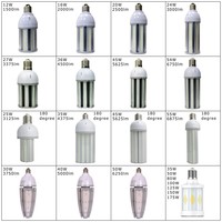 LED HID Ampoule 50W E26 E27 E39 E40 70mm COB Lumière 150W Halogène Lampe LED Rue Lumière Remplacement Maïs Lumière Ampoule