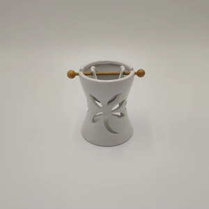 Brûleur d'huiles essentielles en céramique iridescent pour hôtels, pour huiles essentielles et aromatiques - Product Image 5