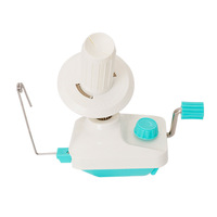 Petite machine manuelle à manivelle pour enrouler le fil de laine, accessoire de couture et de tricot, avec sac de rangement en plastique durable