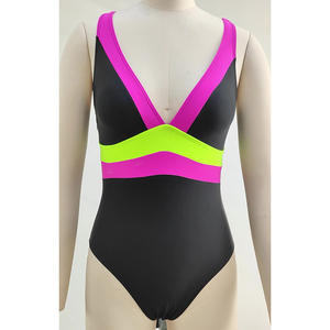 Oem Odm Bade bekleidung Beach wear 2025 Sexy Casual Badeanzüge Frauen Badeanzug Recycelbarer einteiliger Badeanzug - Product Image 4