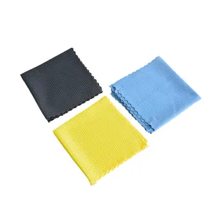 Popular Korea Microfiber Walf Checks Cleaning Cloth Washing Micro Fiber Car Care Detailing Waffle Weave Drying Towels