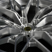 Jantes personnalisées en alliage d'aluminium brossé forgé GUDE, 19-22 pouces, 5x112/120/114.3 PCD pour Audi Hyundai