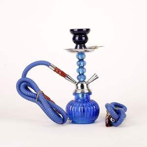Fábrica transfronteriza caliente 32 cm pequeño doble acrílico Color Maya Hookah con sabor cuenco laca técnica Hookah carbón - Product Image 1