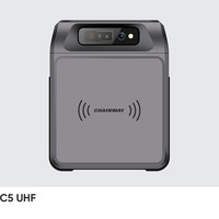 Terminal Lector Portátil C5 ABS 4G/WiFi Android 11 UHF RFID Negro para Almacén, Comercio Minorista y Logística de Ultra Alta Frecuencia