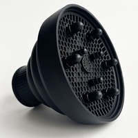 Diffuseur de sèche-cheveux en silicone pliable professionnel pour salon, durable, haute température, outils de barbier portables