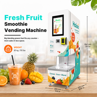 Máquina Expendedora de Smoothies Totalmente Automática, Máquina Expendedora de Smoothies de Frutas Congeladas, Máquina Expendedora de Smoothies Inteligente de Sobremesa