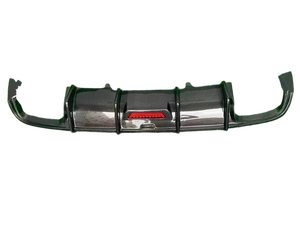 BENSNEES <span class=keywords><strong>Audi</strong></span> B9 A4L S4 2017 2018 2019 Parachoques trasero de fibra de carbono real con difusor de luz personalizado Recortes de carbono para escape - Product Image 6