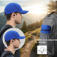 Gorra Deportiva de Golf Ajustable y Transpirable de Secado Rápido para Senderismo, Gimnasio, Montañismo y Ciclismo, con Logotipo Personalizado, para Hombre, Unisex