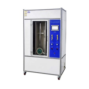 เครื่องทดสอบการเผาไหม้สายไฟแบบเส้นเดียวหน้าจอสัมผัส IEC60332 เครื่องทดสอบการเผาไหม้สายไฟและสายเคเบิล เครื่องทดสอบสารหน่วงไฟ - Product Image 3